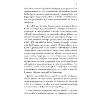 Notes sur les Miracles de Notre Seigneur