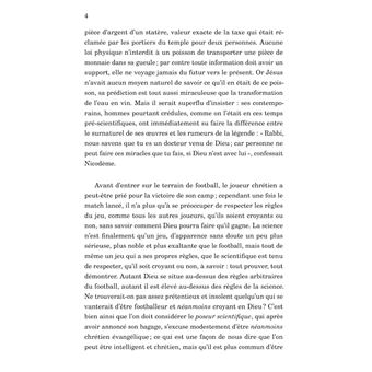 Notes sur les Miracles de Notre Seigneur