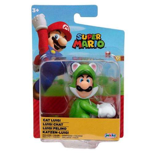 Figurine Super Mario 3d World Chat Luigi Edition Limitee