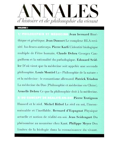 Annales d'histoire et de philosophie du vivant