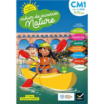 Cahier de vacances Nature 2021 du CM1 au CM2 9/10 ans