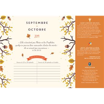 Le calendrier chrétien de la famille