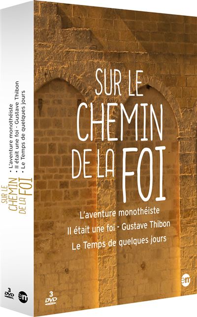 Coffret Sur le chemin de la foi 3 Films DVD