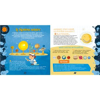 Je découvre l'espace - coffret avec lampe et poster phosphorescent des constellations