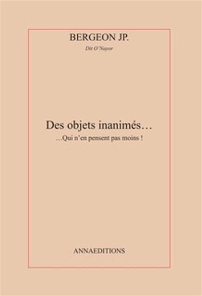 Les objets inanimés