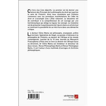 Introduction à la philosophie du droit de Hegel