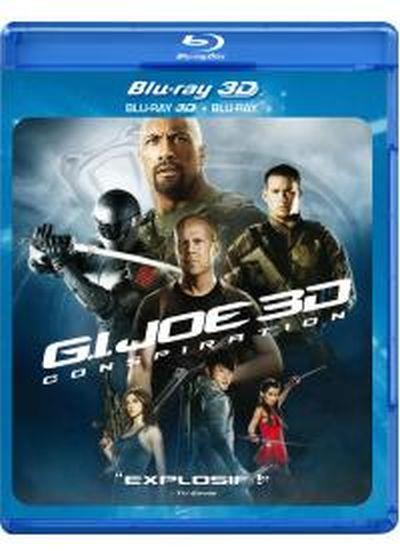 G.I. Joe 2 Conspiration Blu-ray 3D + Blu-ray 2D