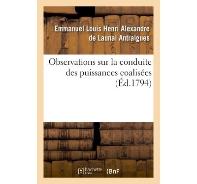 Observations sur la conduite des puissances coalisées