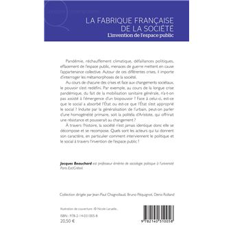 La fabrique française de la société