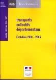 Transports collectifs departementaux evolution 2001 2006 ann