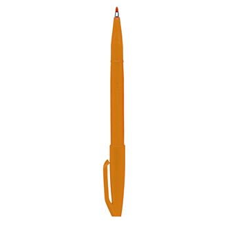 Acheter en ligne PENTEL XGFH-DF Crayon feutre (Orange, 1 pièce) à