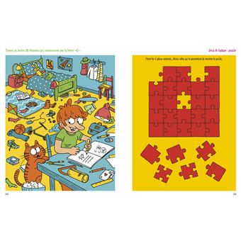 Mon grand livre de jeux pour toute l'année !