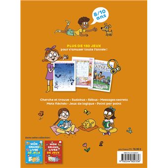 Mon grand livre de jeux pour toute l'année !