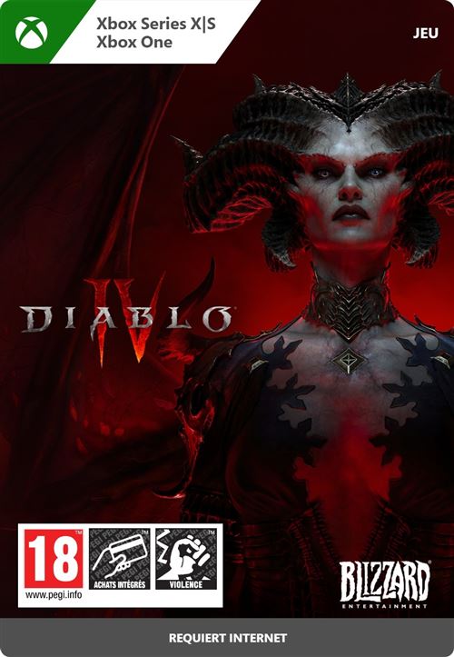 Code de téléchargement Diablo IV Xbox