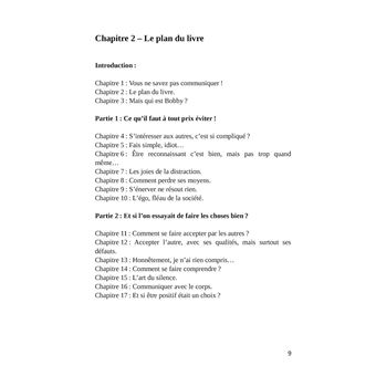 Vous ne savez pas communiquer !