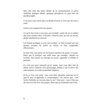 Vous ne savez pas communiquer !