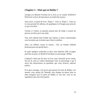 Vous ne savez pas communiquer !