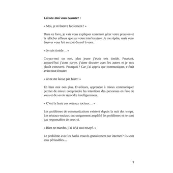 Vous ne savez pas communiquer !