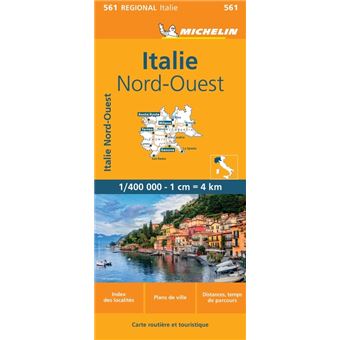 carte routiere italie nord ouest Italie Nors Ouest Échelle 1:400 000   broché   Collectif Michelin 