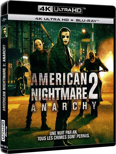 American Nightmare 2 Anarchy Blu-ray 4K Ultra HD