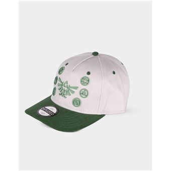 Casquette The Legend of Zelda logo blanc et vert