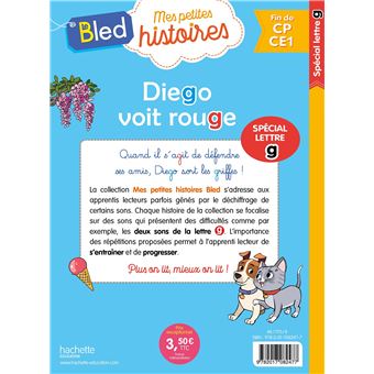 Diego voit rouge (spécial lettre g)