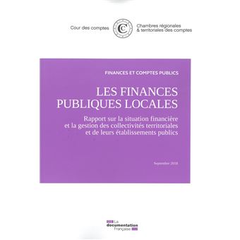 Les finances publiques locales