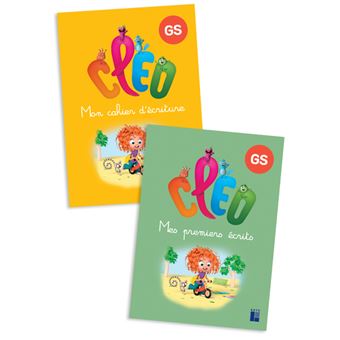 CLEO GS : MON CAHIER D'ECRITURE + MES ER ECRITS ED 2024