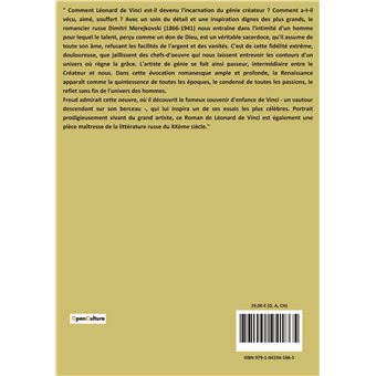 Le Roman de Léonard de Vinci
