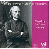 19 hungarian rhapsodies playedby 19 great pianist