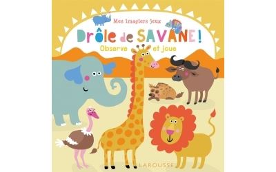 Mes imagiers-jeux : Drôle de savane !
