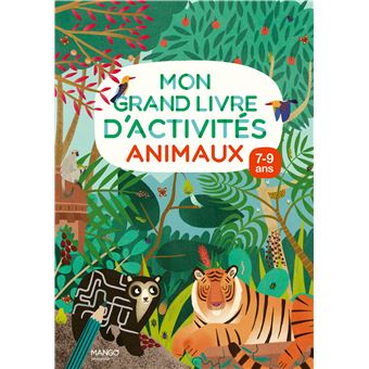 Mon grand livre d'activités - animaux