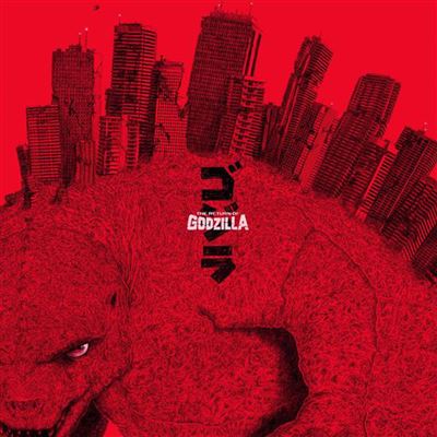 The Return Of Godzilla Edition Deluxe Vinyle Rouge