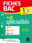 Fiches bac Mes 3 spécialités 1re générale : Maths, SES, HGGSP