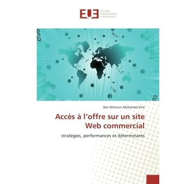 Accès à l offre sur un site web commercial