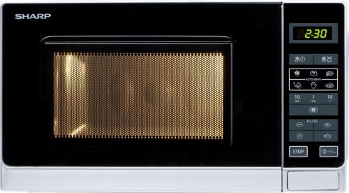 Micro-ondes Sharp R242INW 20 L Argent