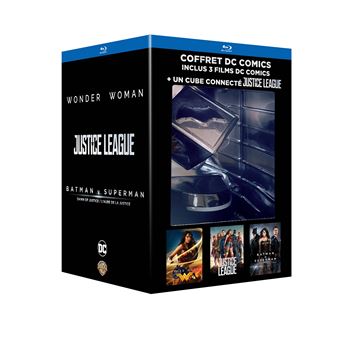 DC animatedDc comics 3 films/cube connecte