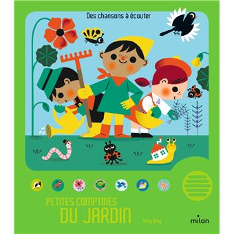 Livre sonore Petites Comptines de toujours Editions Milan - 1 à 3 ans : Livres  pour enfants ÉDITIONS MILAN maison - botanic®