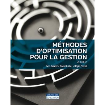 Méthodes D'optimisation De La Gestion 2ème édition - Broché - Yves ...