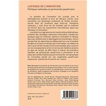 L'Afrique de l'innovation