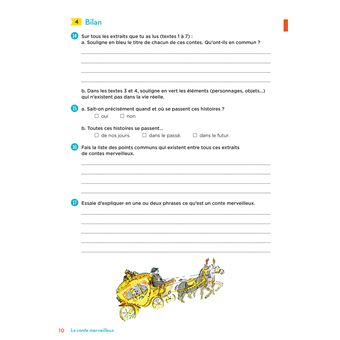 En route pour la production d'écrits CM - Conte, théâtre et récit de voyage - 2023 - Cahier élève