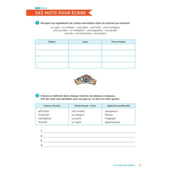 En route pour la production d'écrits CM - Conte, théâtre et récit de voyage - 2023 - Cahier élève