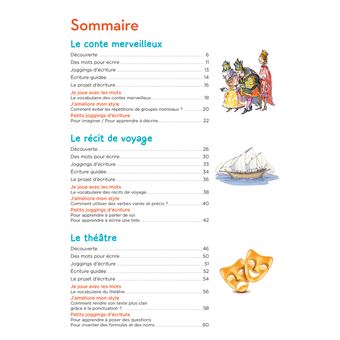 En route pour la production d'écrits CM - Conte, théâtre et récit de voyage - 2023 - Cahier élève