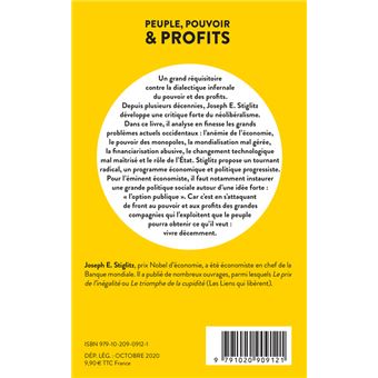 Peuple, pouvoir & profits