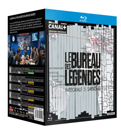 Le Bureau des Légendes Saison 1 à 5 Blu-ray