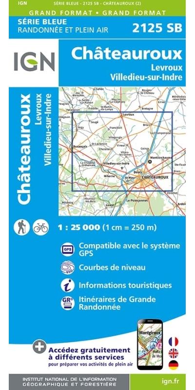 Chateauroux, Levroux, Villedieu-sur-Indre -  Collectif - cartonné