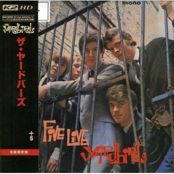 Five live Yardbirds - Pochette cartonnée