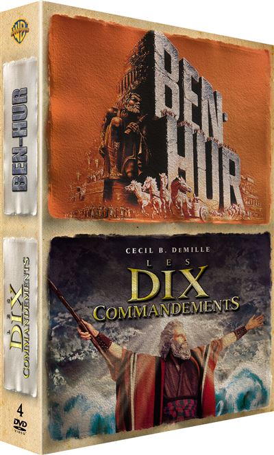 Coffret Ben-Hur + Les dix commandements DVD Edition spéciale Fnac
