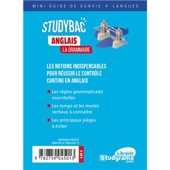 Anglais : La grammaire