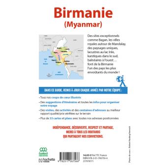 Guide du Routard Birmanie (Myanmar) 2019/20